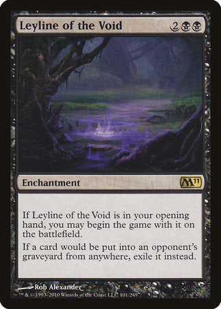 Leyline of the Void [Magic 2011] | The Time Vault CA