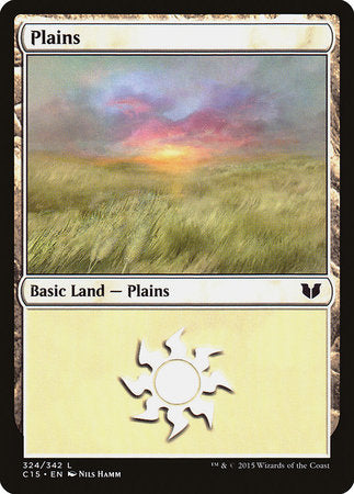 Plains (324) [Commander 2015] | The Time Vault CA