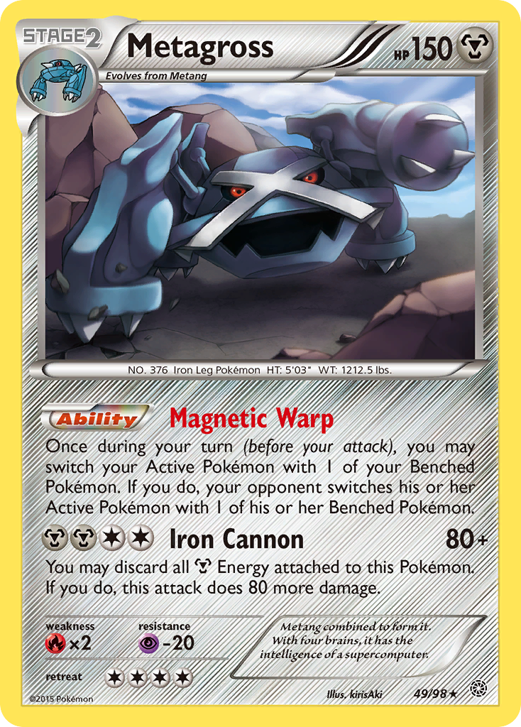 Metagross (49/98) [XY: Ancient Origins] | The Time Vault CA