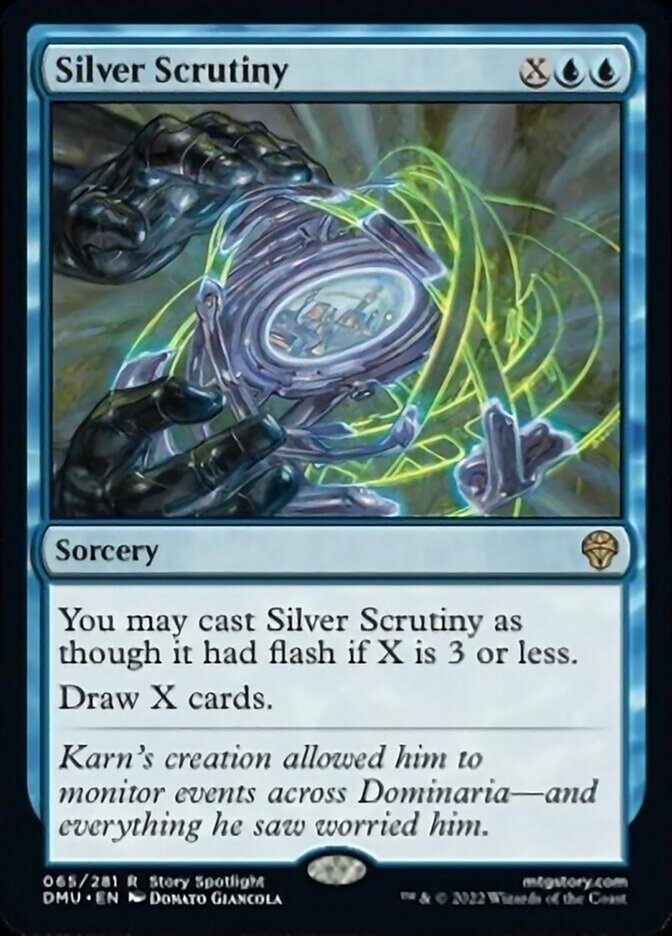 Silver Scrutiny [Dominaria United] | The Time Vault CA