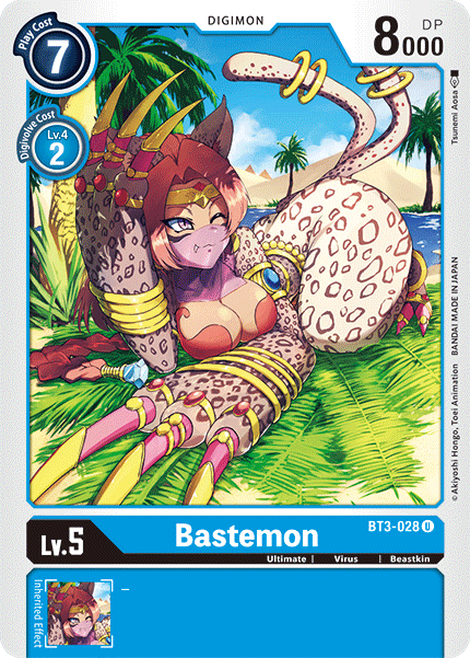 Bastemon [BT3-028] [Release Special Booster Ver.1.5] | The Time Vault CA