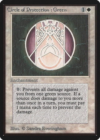 Circle of Protection: Green [Limited Edition Beta] | The Time Vault CA