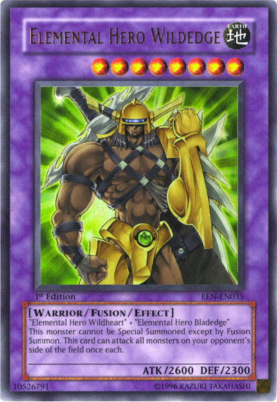 Elemental Hero Wildedge [EEN-EN035] Ultra Rare | The Time Vault CA