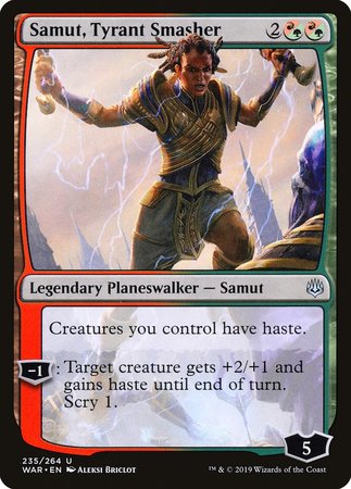 Samut, Tyrant Smasher [War of the Spark] | The Time Vault CA