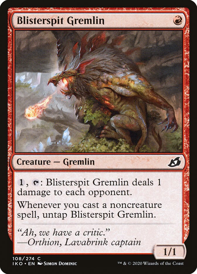 Blisterspit Gremlin [Ikoria: Lair of Behemoths] | The Time Vault CA