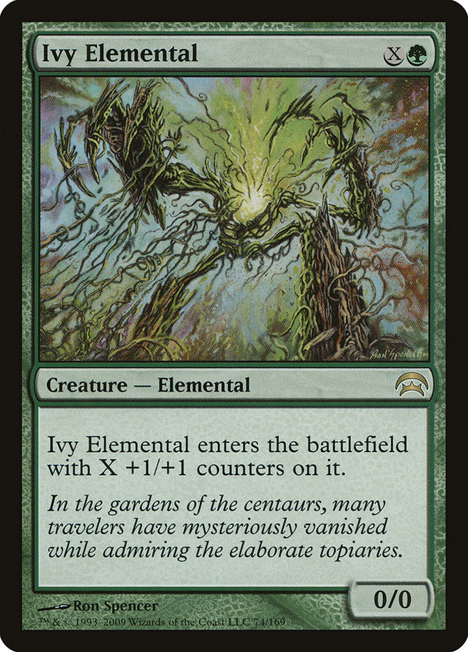 Ivy Elemental [Planechase] | The Time Vault CA