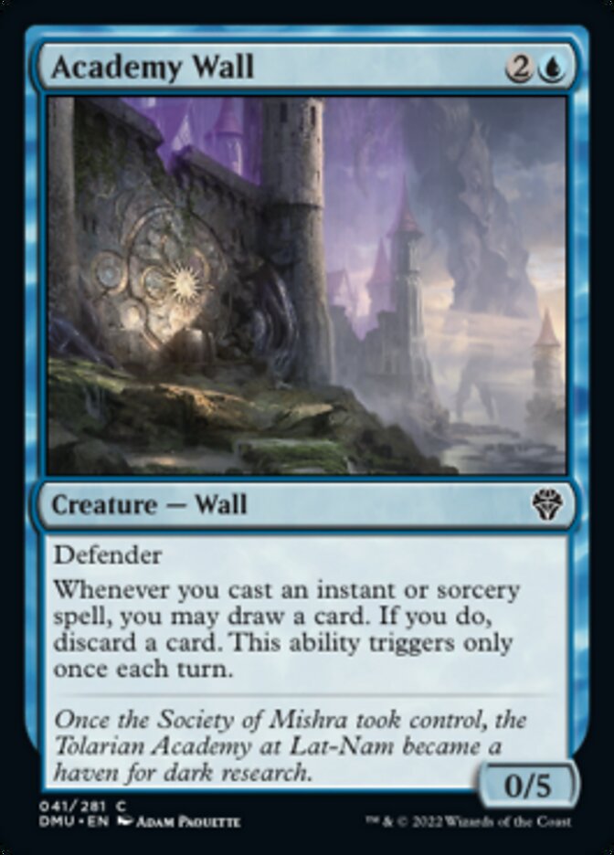 Academy Wall [Dominaria United] | The Time Vault CA