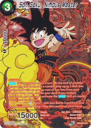 Son Goku, Nimbus Master (DB3-003) [Collector's Selection Vol. 2] | The Time Vault CA