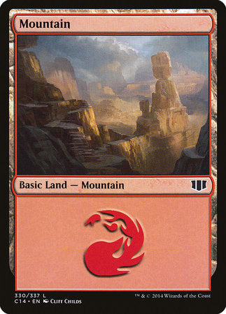 Mountain (330) [Commander 2014] | The Time Vault CA