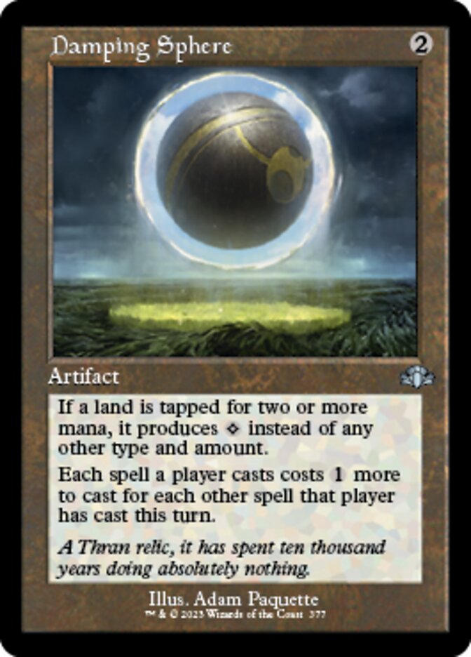 Damping Sphere (Retro) [Dominaria Remastered] | The Time Vault CA