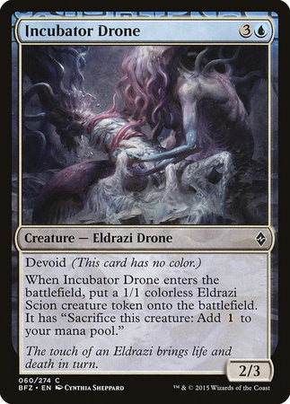 Incubator Drone [Battle for Zendikar] | The Time Vault CA