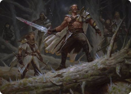 Tovolar, Dire Overlord 1 Art Card [Innistrad: Midnight Hunt Art Series] | The Time Vault CA