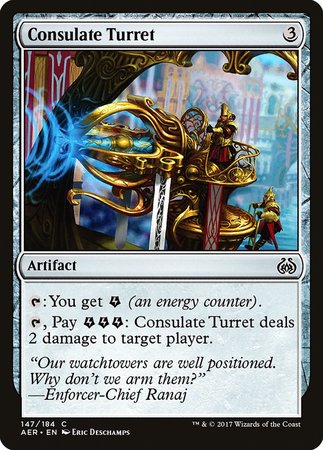 Consulate Turret [Aether Revolt] | The Time Vault CA