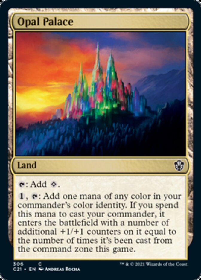 Opal Palace [Commander 2021] | The Time Vault CA