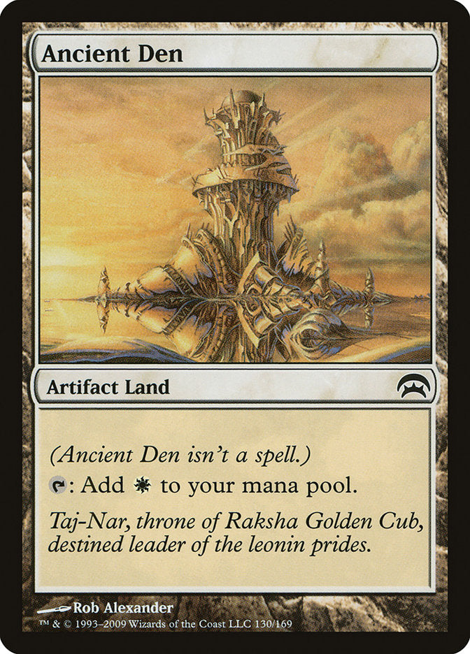 Ancient Den [Planechase] | The Time Vault CA