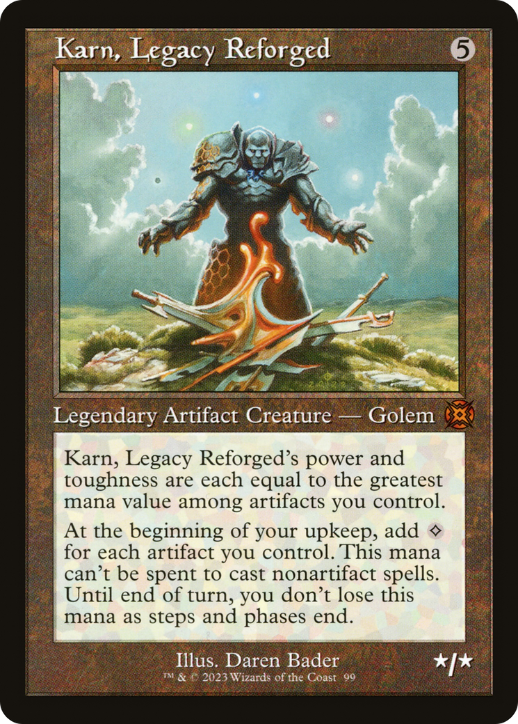 Karn, Legacy Reforged (Retro) [March of the Machine: The Aftermath] | The Time Vault CA