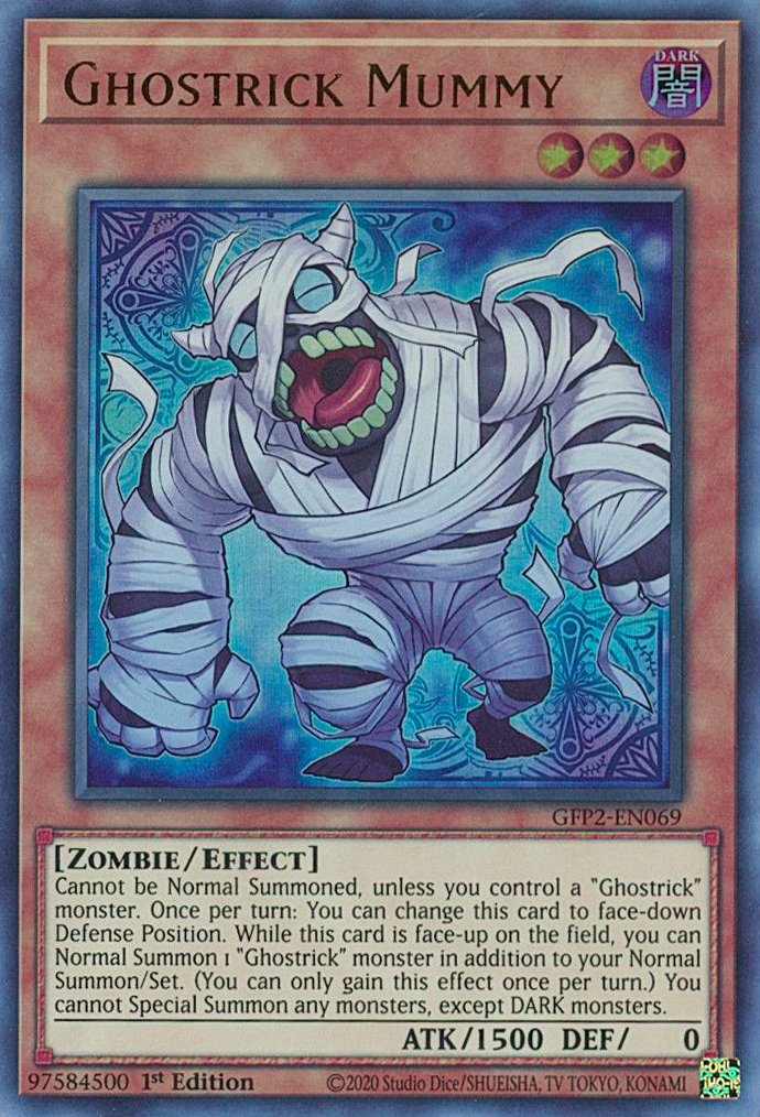 Ghostrick Mummy [GFP2-EN069] Ultra Rare | The Time Vault CA