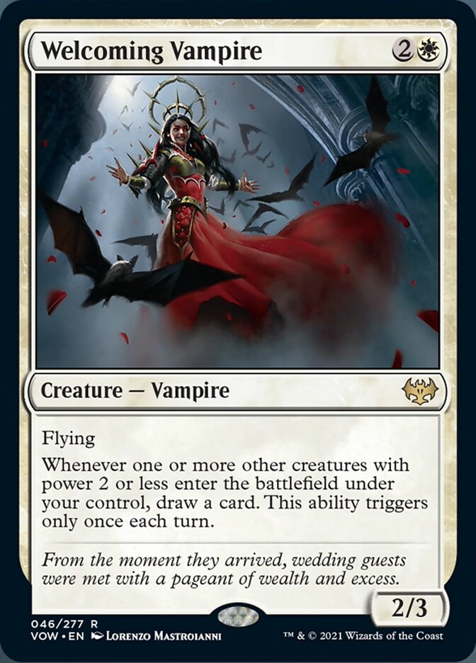 Welcoming Vampire [Innistrad: Crimson Vow] | The Time Vault CA