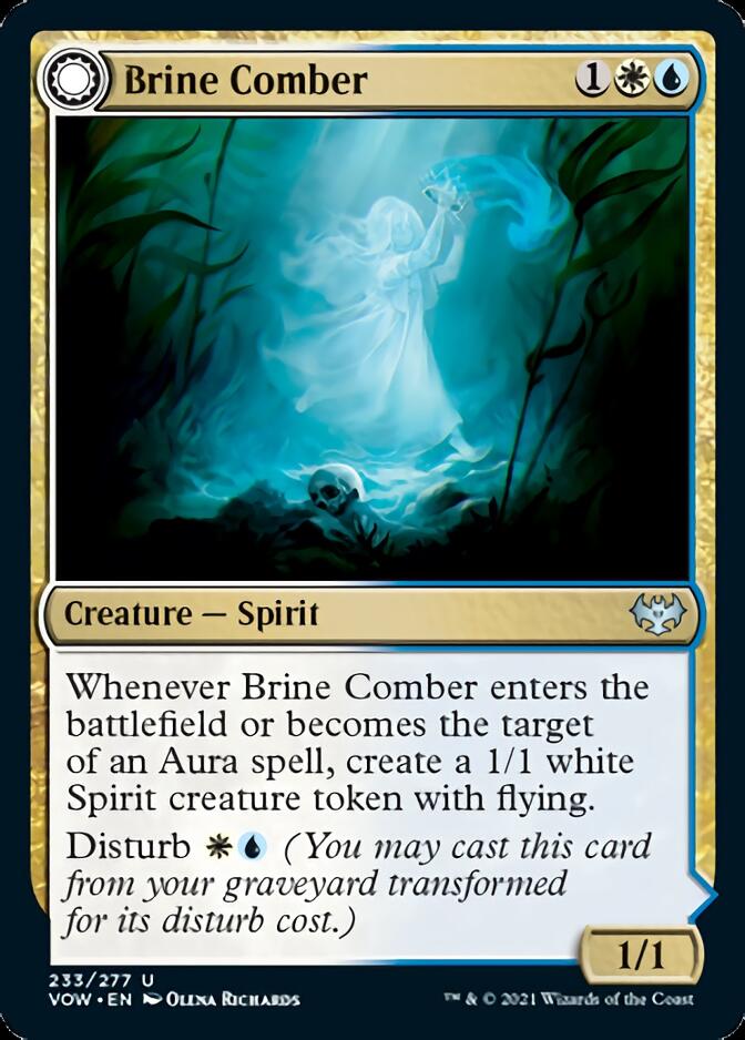 Brine Comber // Brinebound Gift [Innistrad: Crimson Vow] | The Time Vault CA