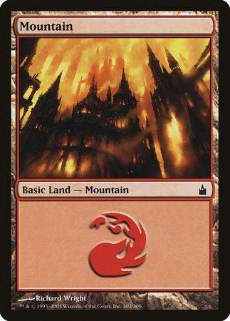 Mountain (302) [Ravnica: City of Guilds] | The Time Vault CA