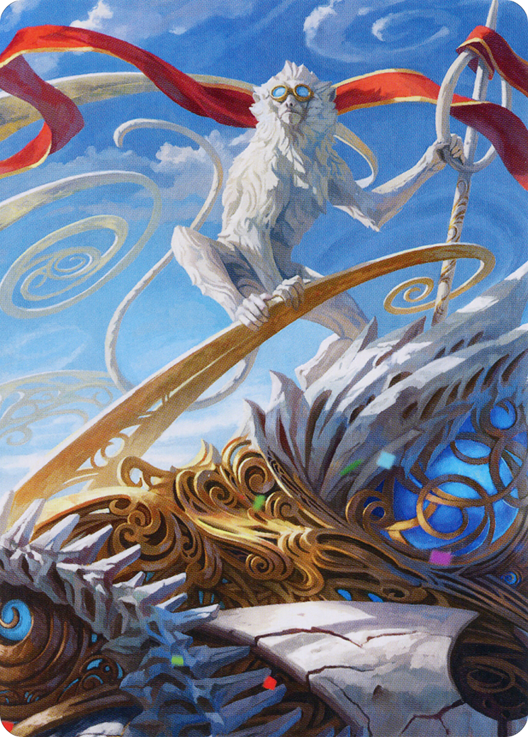 Ragavan, Nimble Pilferer Art Card [March of the Machine Art Series] | The Time Vault CA