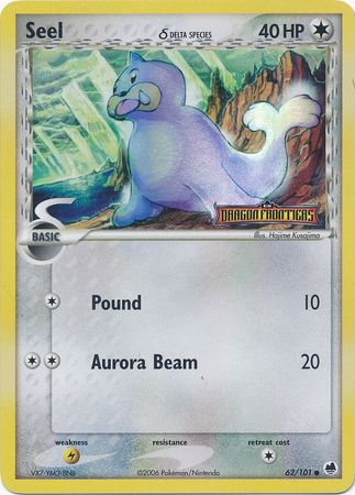 Seel (62/101) (Delta Species) (Stamped) [EX: Dragon Frontiers] | The Time Vault CA