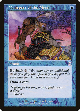 Whispers of the Muse [Time Spiral Timeshifted] | The Time Vault CA