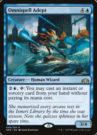 Omnispell Adept [Guilds of Ravnica] | The Time Vault CA