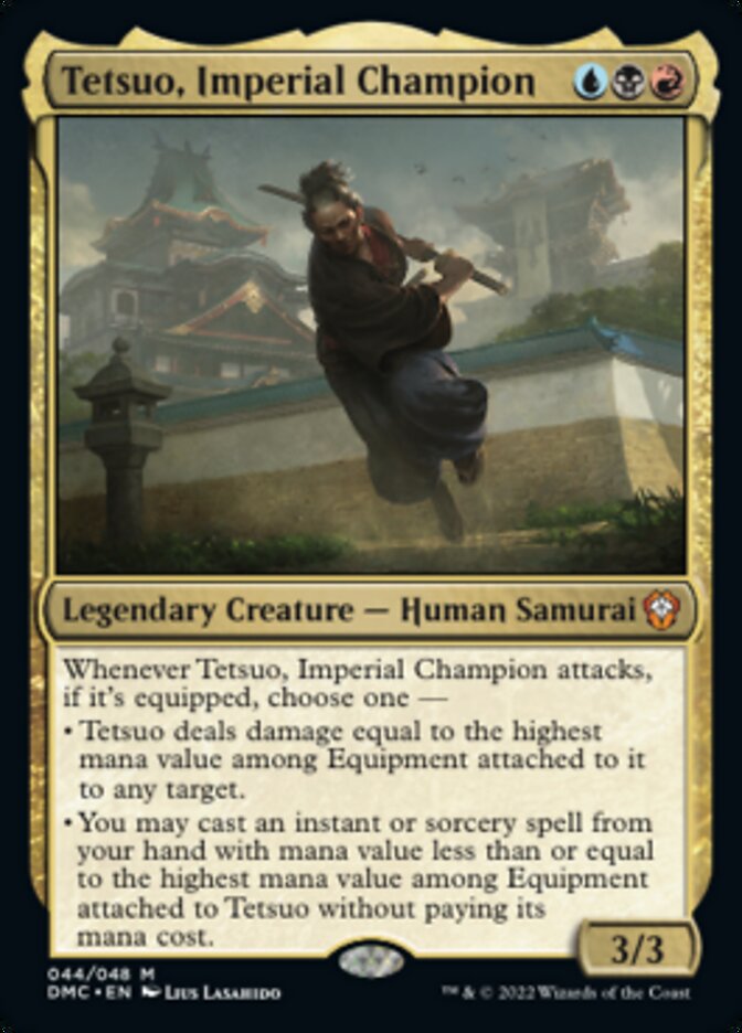 Tetsuo, Imperial Champion [Dominaria United Commander] | The Time Vault CA
