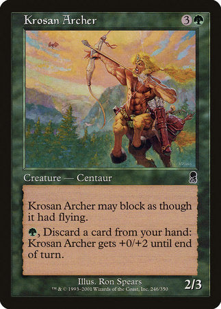 Krosan Archer [Odyssey] | The Time Vault CA