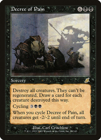 Decree of Pain [Scourge] | The Time Vault CA