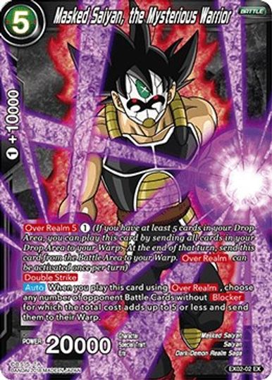 Masked Saiyan, the Mysterious Warrior (EX02-02) [Dark Demon's Villains] | The Time Vault CA