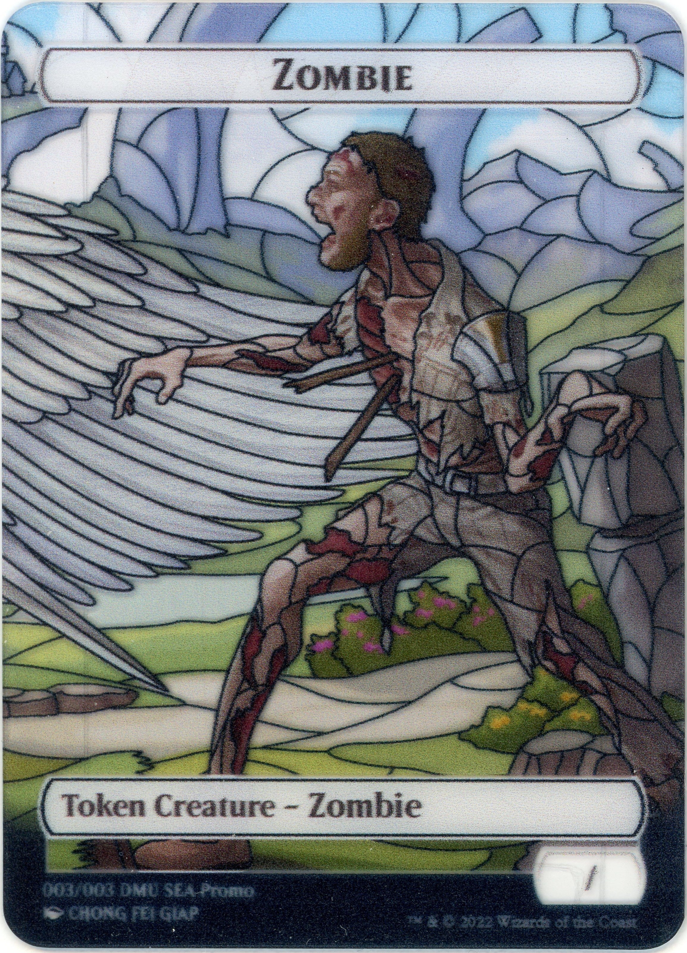 Zombie Token (SEA Exclusive) [Dominaria United Tokens] | The Time Vault CA