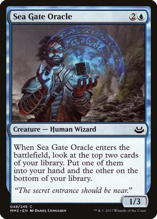 Sea Gate Oracle [Modern Masters 2017] | The Time Vault CA