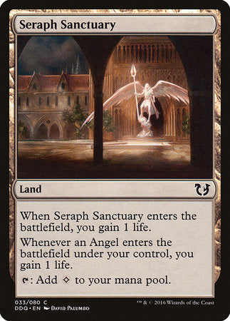 Seraph Sanctuary [Duel Decks: Blessed vs. Cursed] | The Time Vault CA