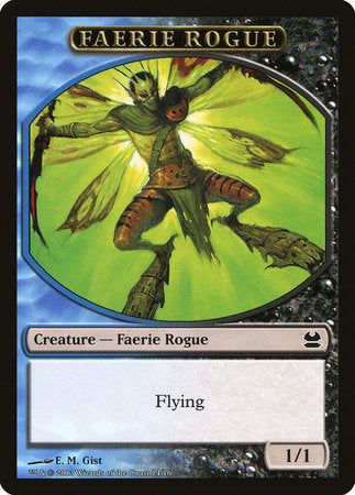 Faerie Rogue Token (Blue/Black) [Modern Masters Tokens] | The Time Vault CA