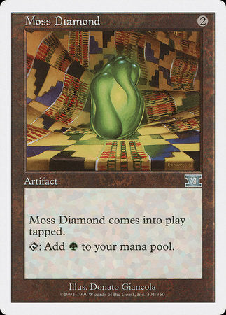 Moss Diamond [Classic Sixth Edition] | The Time Vault CA