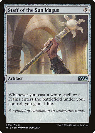Staff of the Sun Magus [Magic 2015] | The Time Vault CA