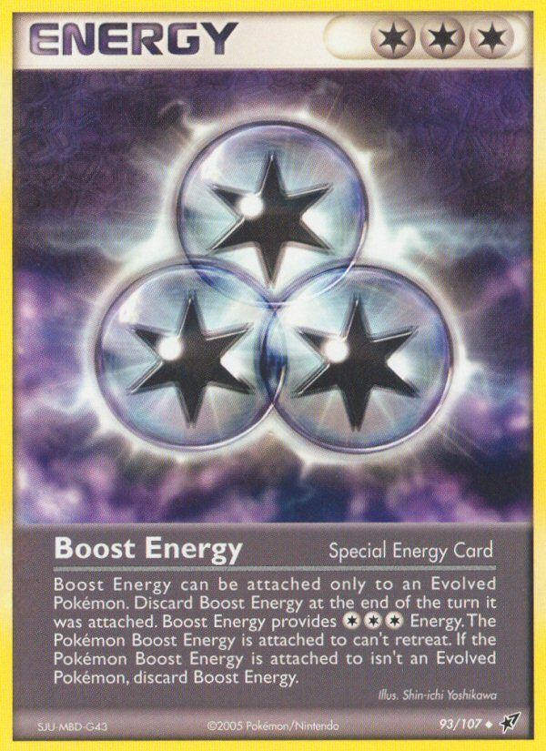 Boost Energy (93/107) [EX: Deoxys] | The Time Vault CA