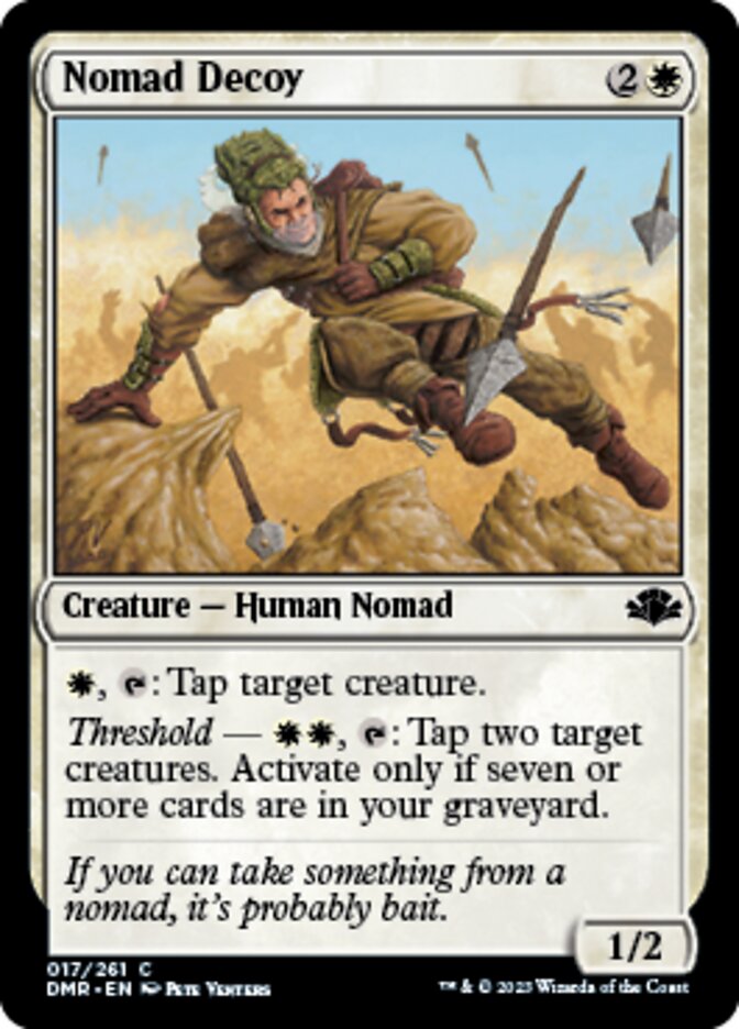 Nomad Decoy [Dominaria Remastered] | The Time Vault CA