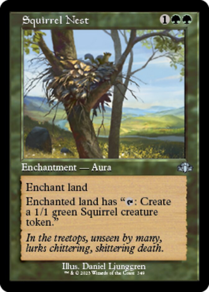 Squirrel Nest (Retro) [Dominaria Remastered] | The Time Vault CA