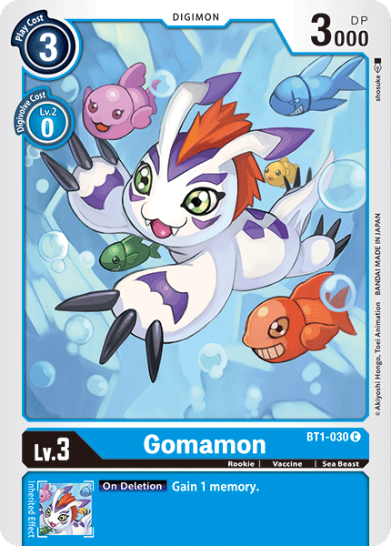 Gomamon [BT1-030] [Release Special Booster Ver.1.0] | The Time Vault CA