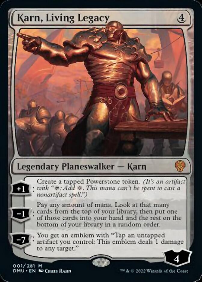 Karn, Living Legacy [Dominaria United] | The Time Vault CA