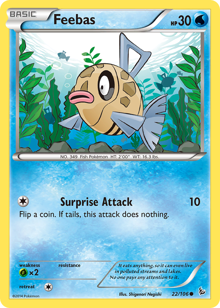 Feebas (22/106) [XY: Flashfire] | The Time Vault CA