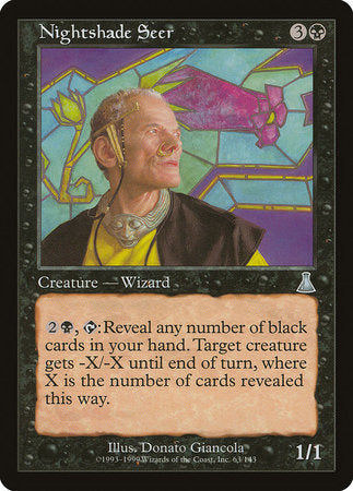 Nightshade Seer [Urza's Destiny] | The Time Vault CA