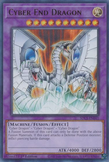 Cyber End Dragon [SDCS-EN041] Ultra Rare | The Time Vault CA