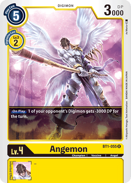 Angemon [BT1-055] [Release Special Booster Ver.1.0] | The Time Vault CA