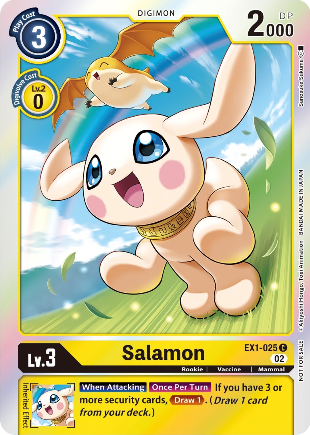 Salamon [EX1-025] (Official Tournament Pack Vol. 7) [Classic Collection Promos] | The Time Vault CA