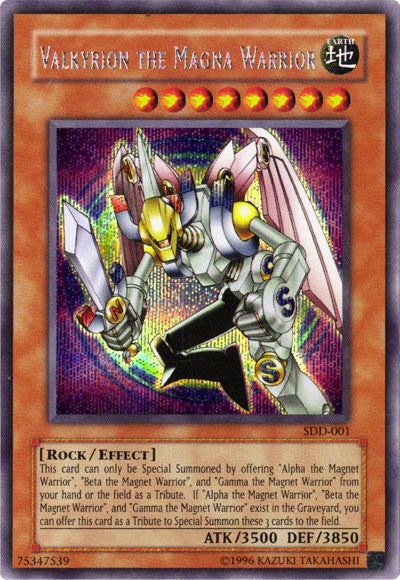 Valkyrion the Magna Warrior [SDD-001] Secret Rare | The Time Vault CA