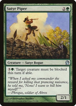 Satyr Piper [Theros] | The Time Vault CA